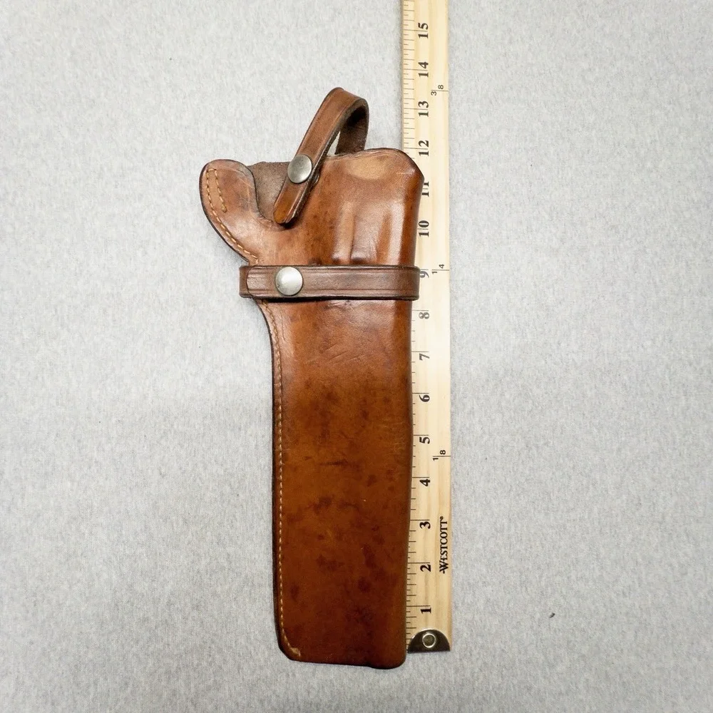 Vintage‎ Smith And Wesson N Frame Leather Holster Brown Leather S&W 21 28